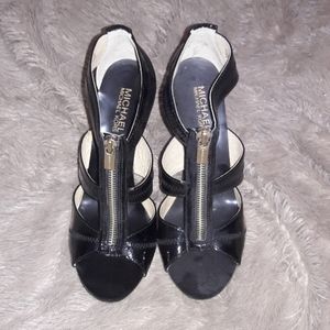 Black Michael Kors heels